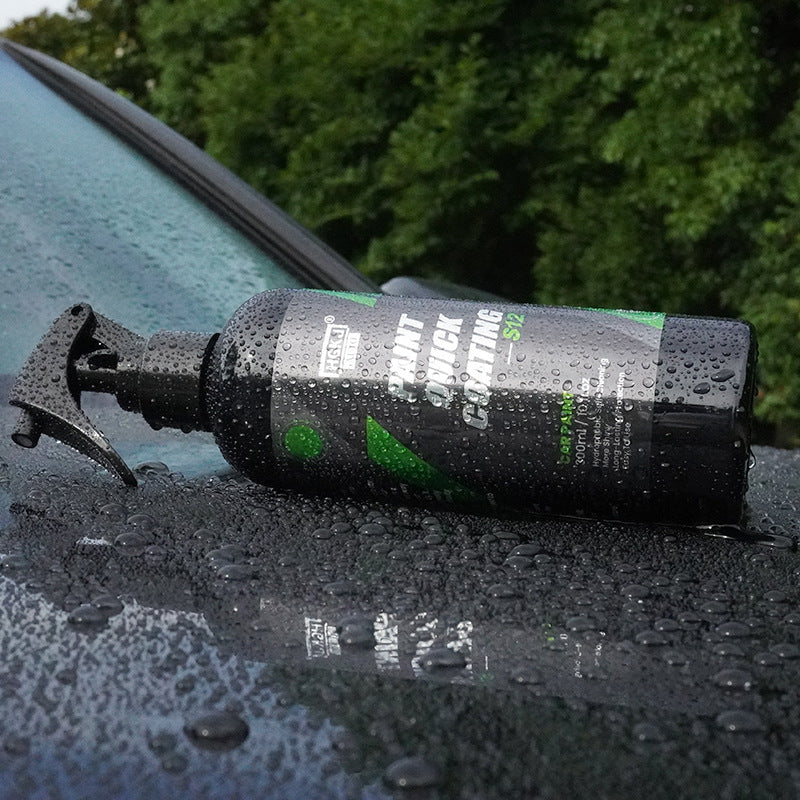 Drive Max Hösttvätt-Paket: Snabbvax (Wet Coat) + XL Mikrofiber Torkduk