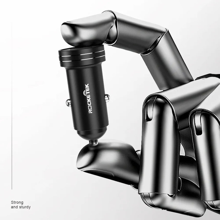 Multifunktionell Billaddare med Dual QC3.0 & PD Snabbladdning (Universal)